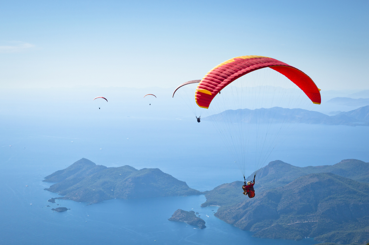 Paragliding Over Oludeniz, Blue Lagoon