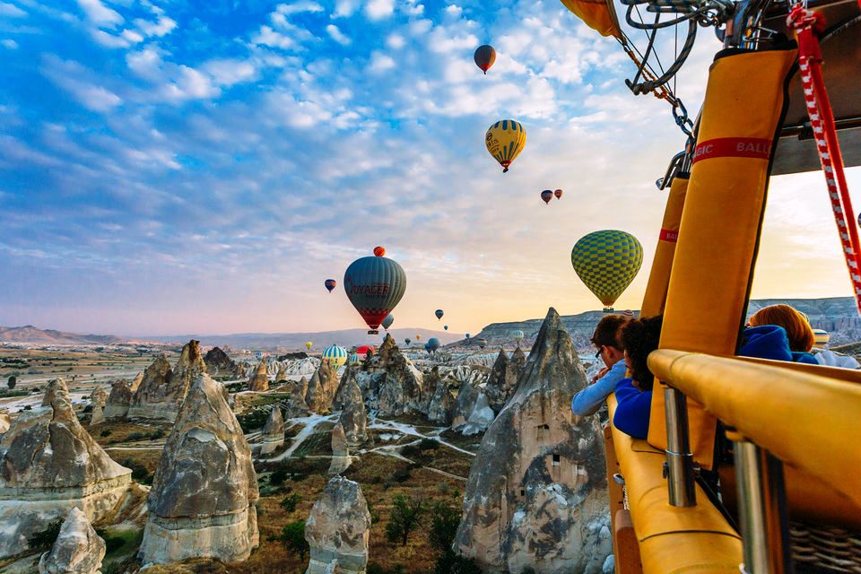 Kapadokya: Sıcak Hava Balonu Uçuşu